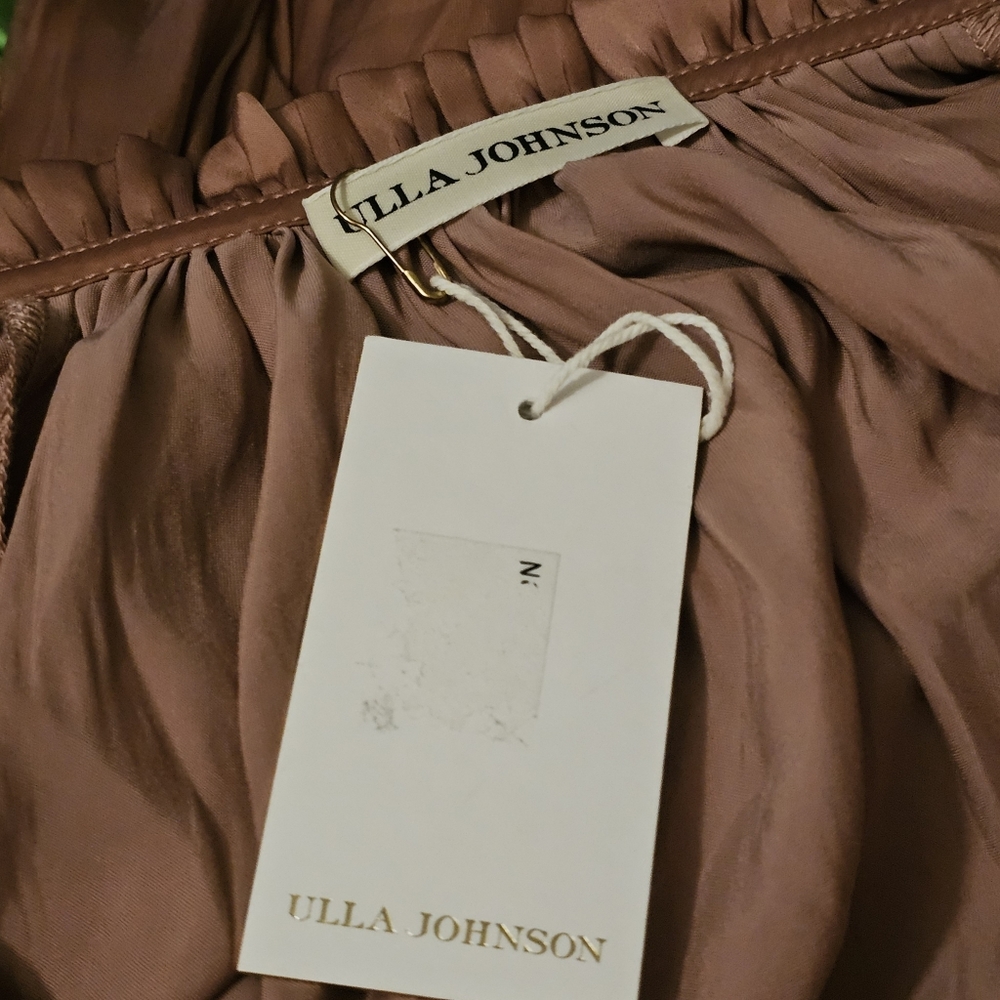 ULLA JOHNSON Maeve Blouse Womens size 6 - Picture 6 of 7